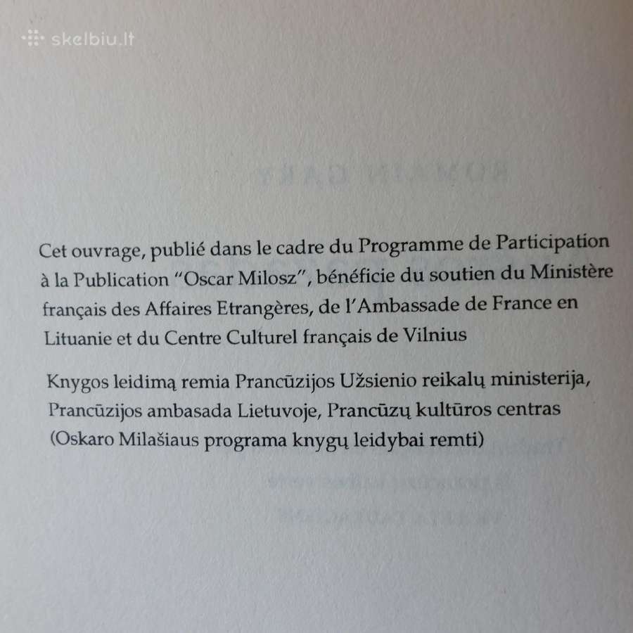 Romain Gary " Aušros pažadas ". - nuotraukos Nr. 8