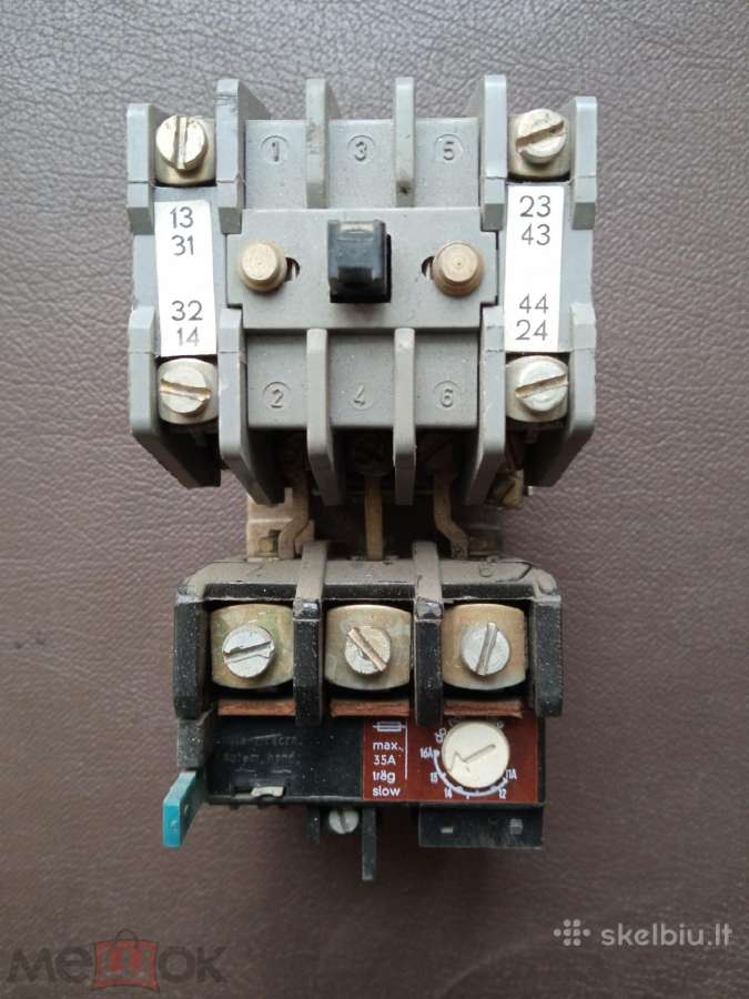 Magnetinis paleidejas Sla7-II / ir Sla16-II