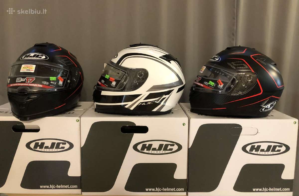 Uždaro tipo moto šalmai Caberg,hjc - nuotraukos Nr. 10