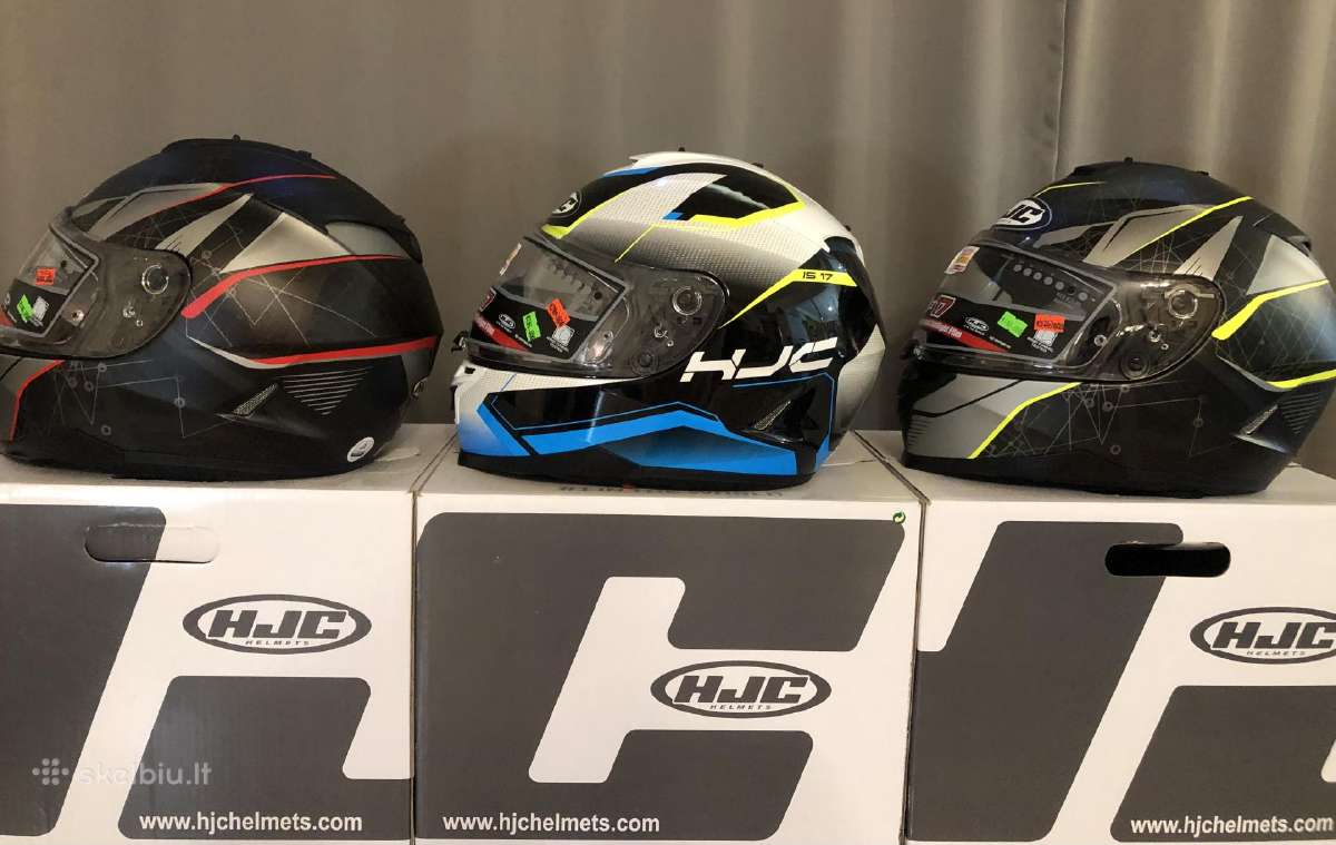 Uždaro tipo moto šalmai Caberg,hjc - nuotraukos Nr. 11