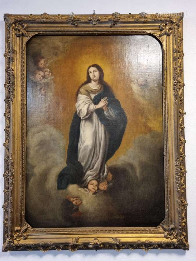 Italija 18 am. Paveikslas. 104 x 79 cm.