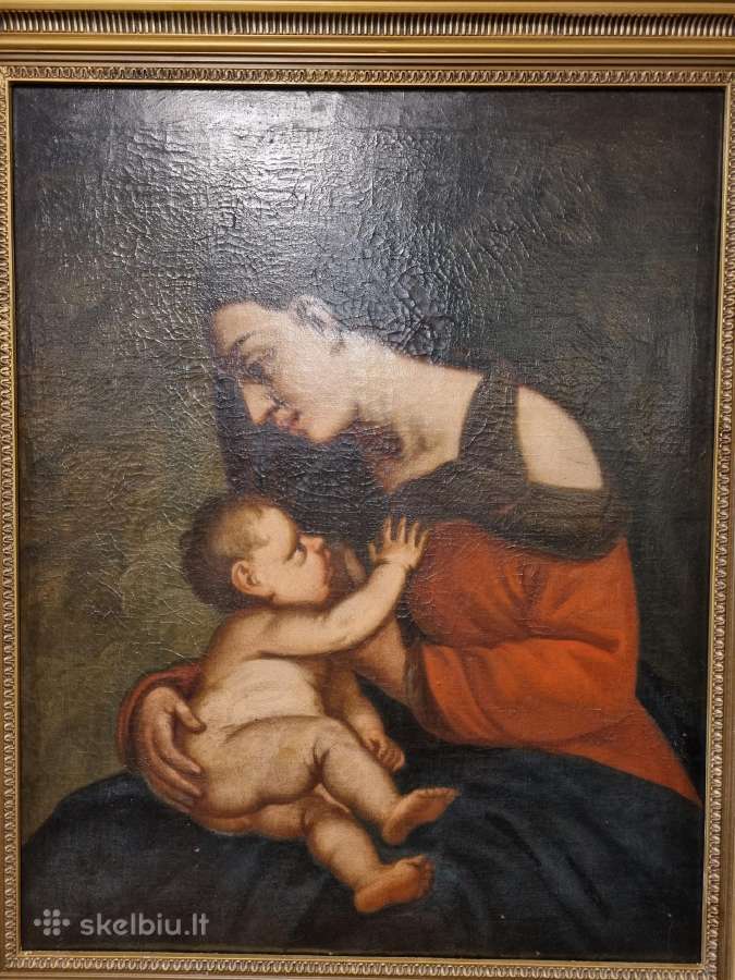Unikalus 18 am. Paveikslas. Ispanija 112 x 95 cm - nuotraukos Nr. 2