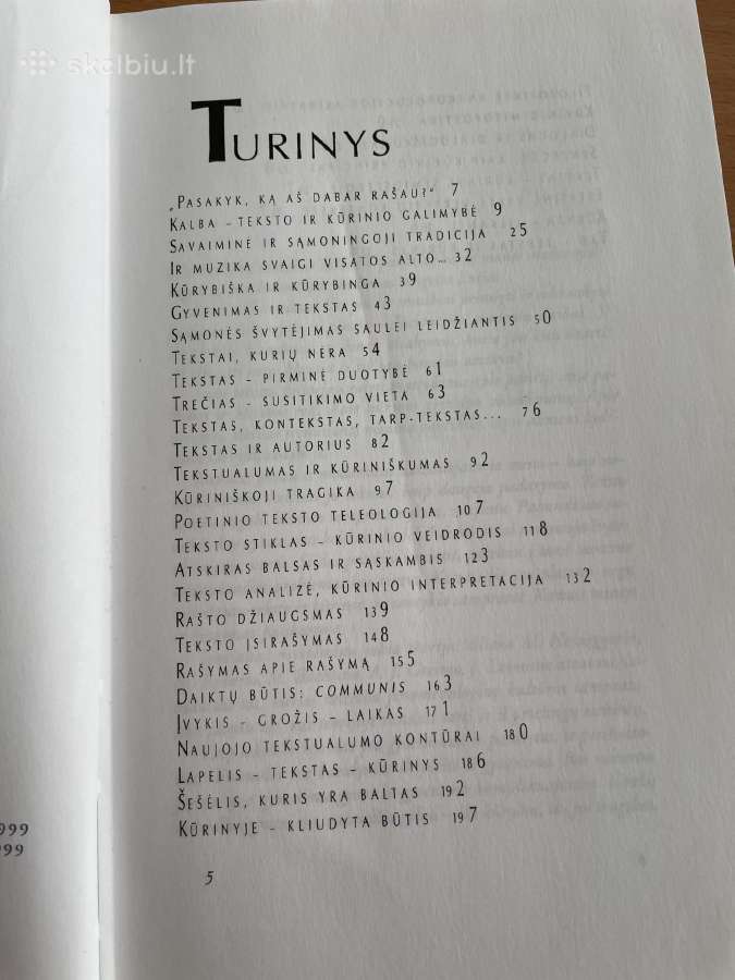Vadovėlis “Tekstas ir kūrinys - nuotraukos Nr. 2
