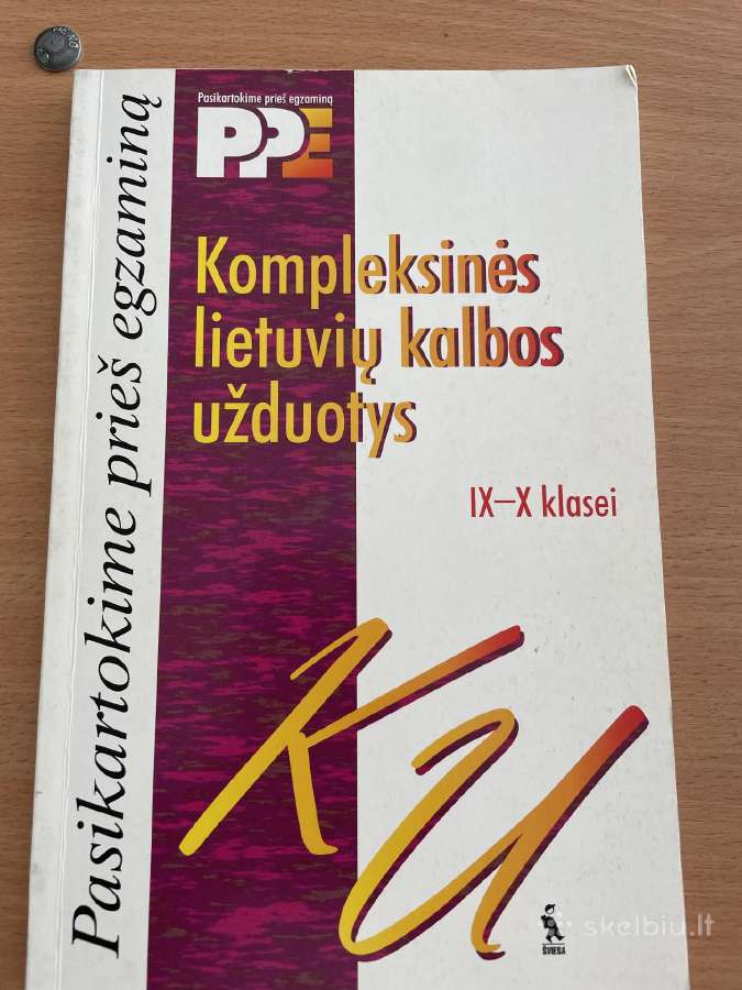 Vadovėlis “Kompleksinės lietuvių kalbos užduotys - nuotraukos Nr. 2
