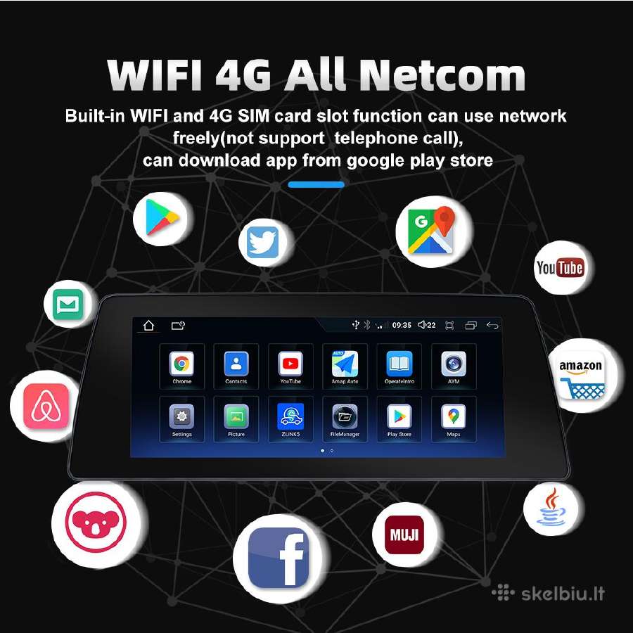Parduodu Bmw F20, F21, F23 android multimediją - nuotraukos Nr. 10