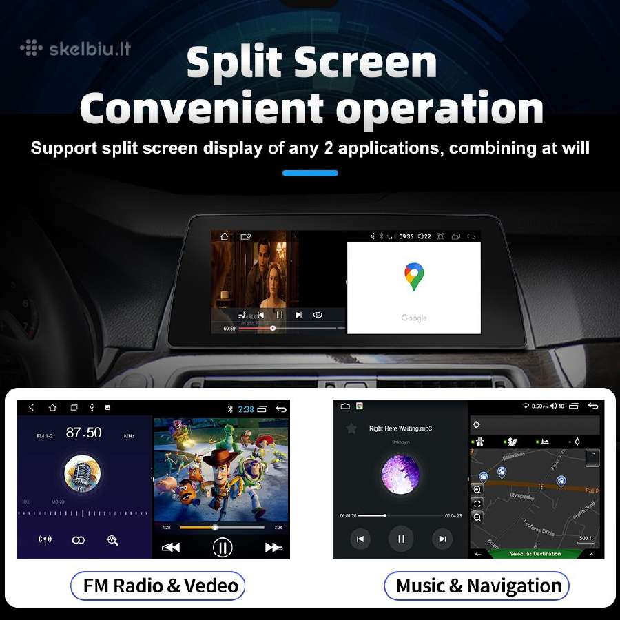 Parduodu Bmw F20, F21, F23 android multimediją - nuotraukos Nr. 12