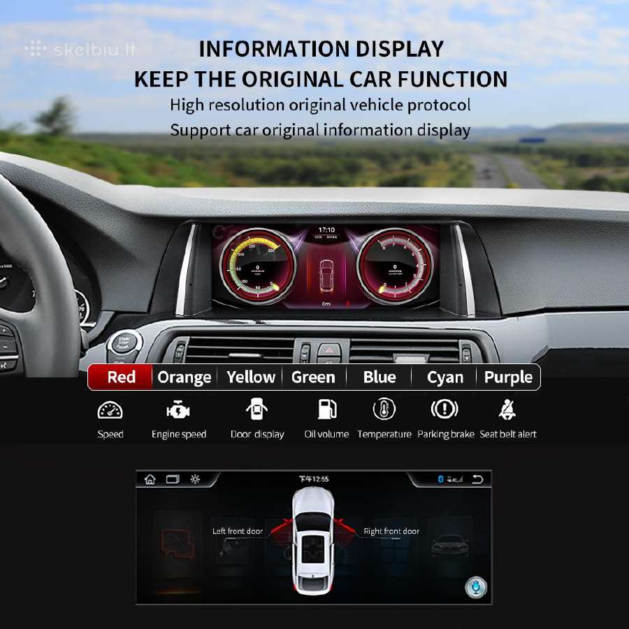 Parduodu Bmw F07 GT 2011-2016 android multimedija - nuotraukos Nr. 4