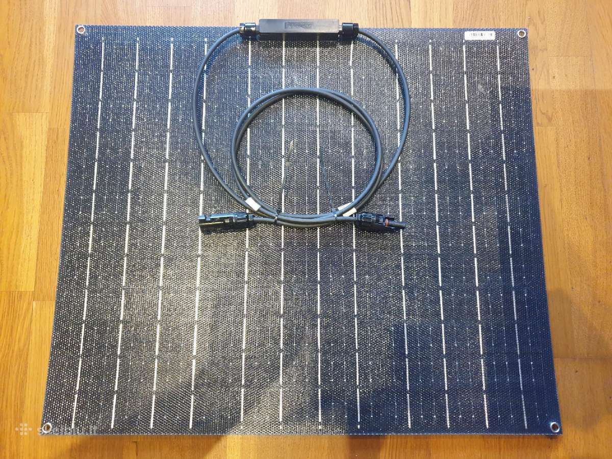 Saulės baterijos komplektas su valdikliu 40w 100a - nuotraukos Nr. 3