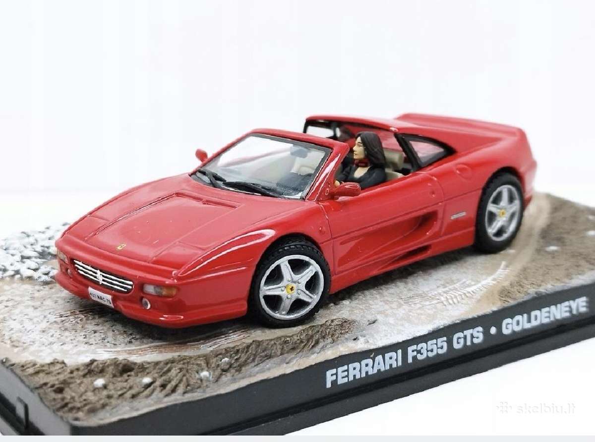 Modeliukai su figureliem Bond 007 - nuotraukos Nr. 3
