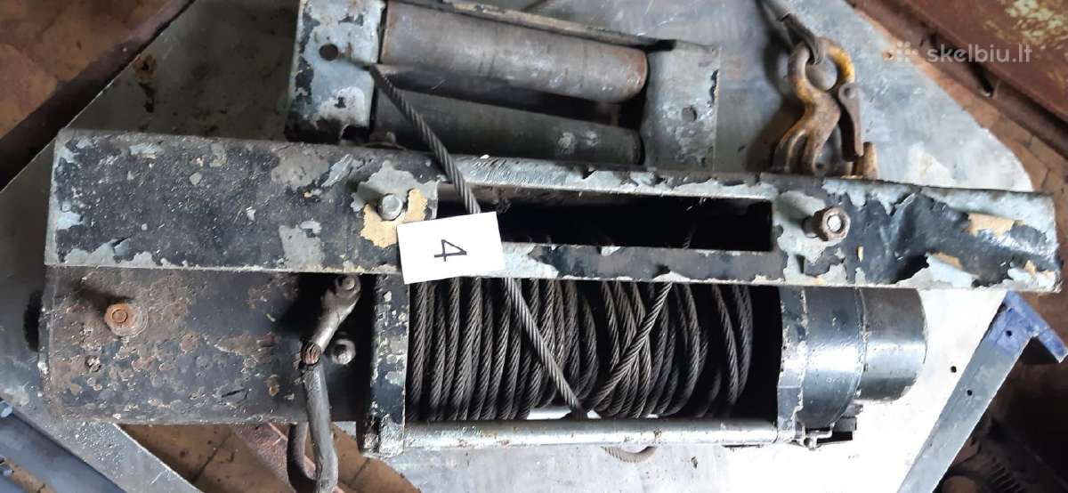 Gervė rankinė 12v , 24v elektrinė , hidraulinė - nuotraukos Nr. 4