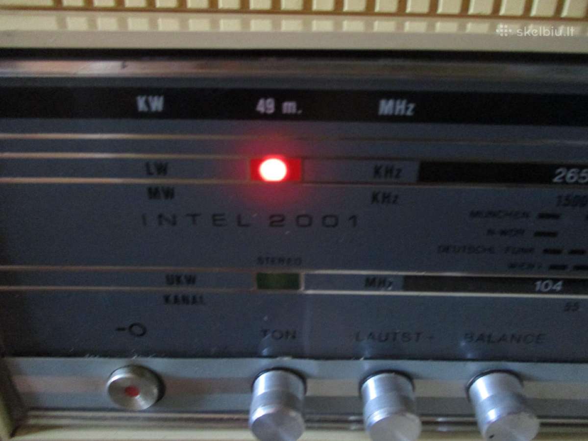 Intel 2001 Stereo radijas - nuotraukos Nr. 5