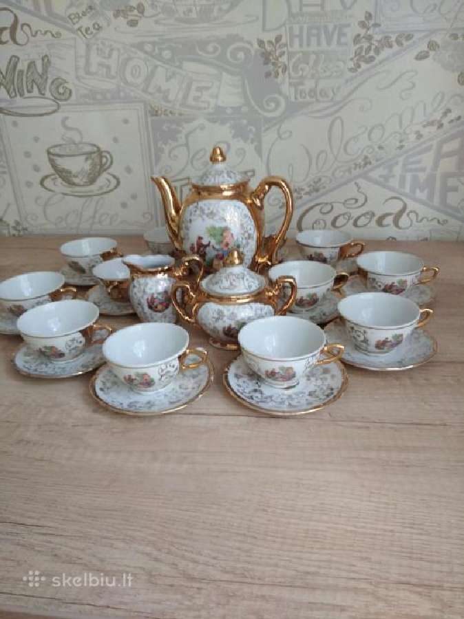 Kavos porceleno servizas Bavaria - nuotraukos Nr. 3