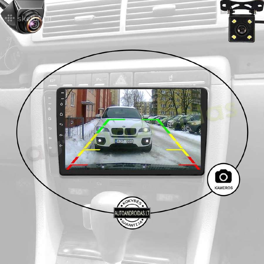 Audi A4 B6 B7 2002-08 Android multimedia GPS/WiFi - nuotraukos Nr. 7