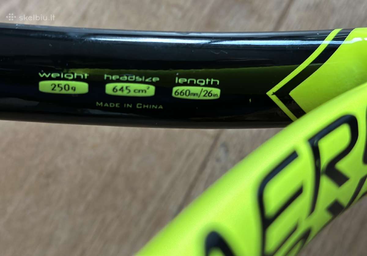 Babolat Pure Aero Jr (26") lauko teniso raketė - nuotraukos Nr. 3