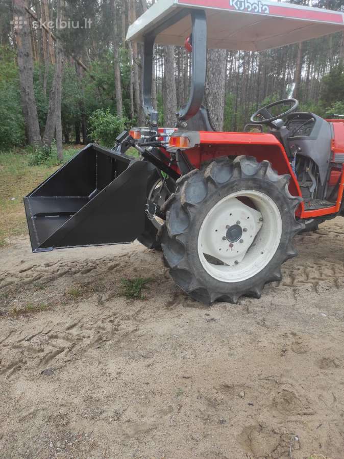 Kaušas japoniškiems traktoriukams Kubota Yanmar - nuotraukos Nr. 10