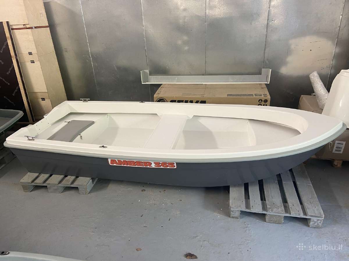 Trimarano tipo plastikinė valtis Amber 365 - nuotraukos Nr. 12