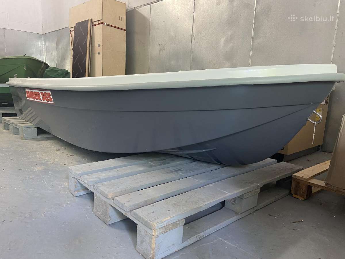 Trimarano tipo plastikinė valtis Amber 365 - nuotraukos Nr. 17