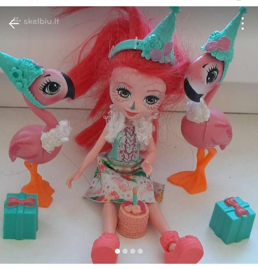 2rinkiniai su flamingais ir vandens pasaulis
