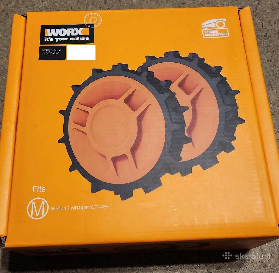Purvo paviršiaus ratų komplektas Wa0953, Worx - nuotraukos Nr. 2