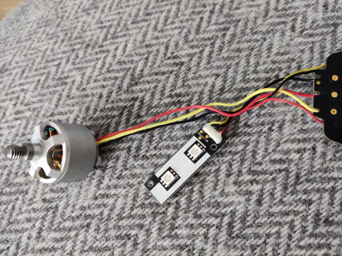 Dji Phantom 3 Pro Motors & Leds - nuotraukos Nr. 2