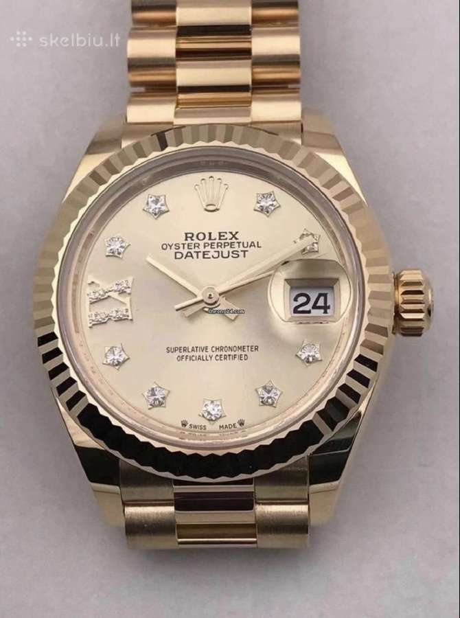 Auksinis Rolex 279178 Rose Gold - nuotraukos Nr. 3