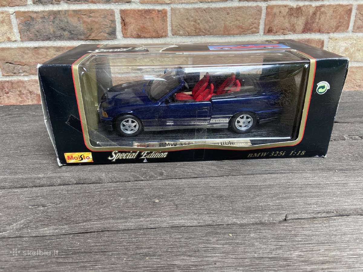 Bmw E36 3 Serijos Kregždė Modelis automodelis 1:18