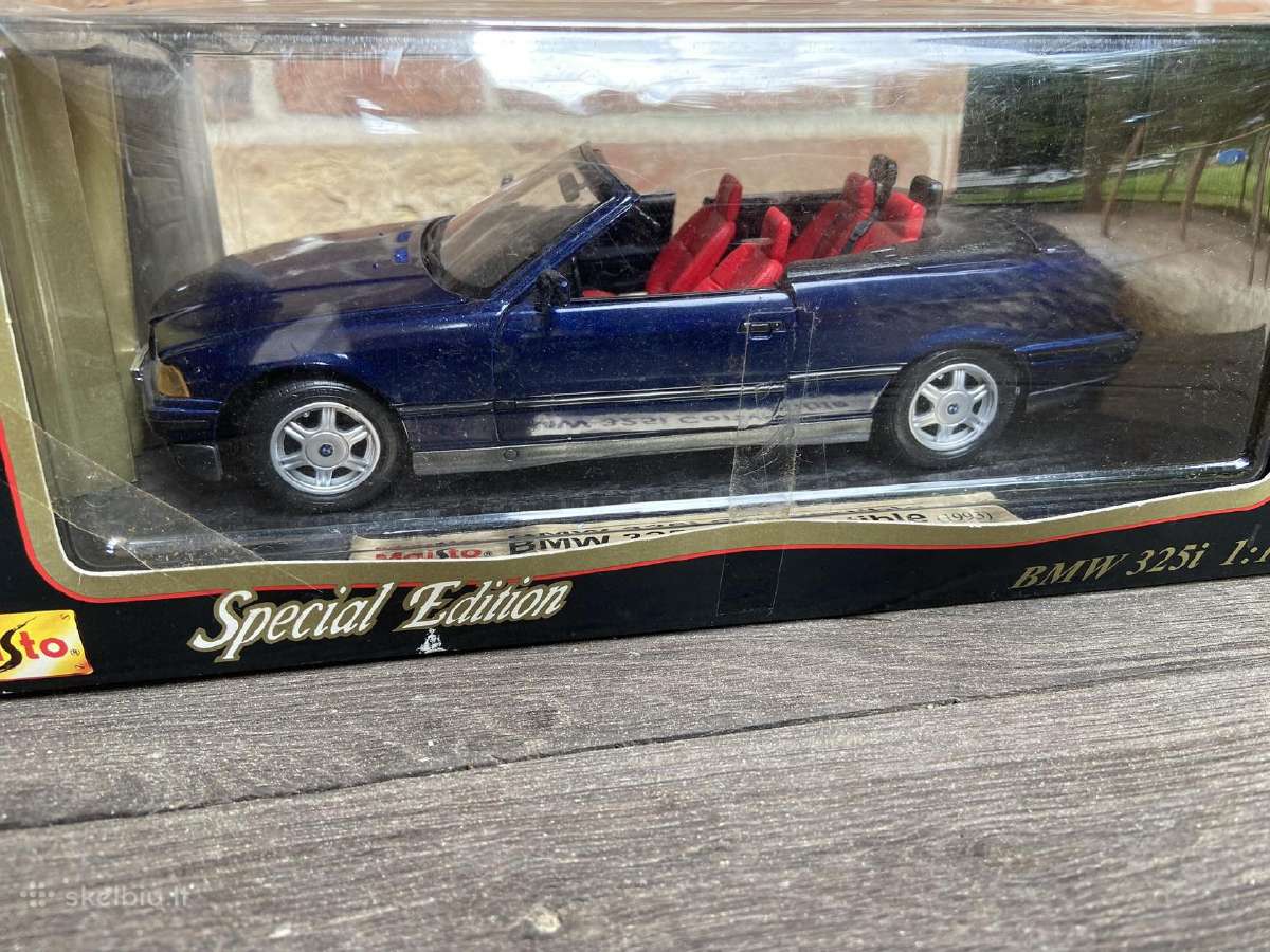 Bmw E36 3 Serijos Kregždė Modelis automodelis 1:18 - nuotraukos Nr. 2