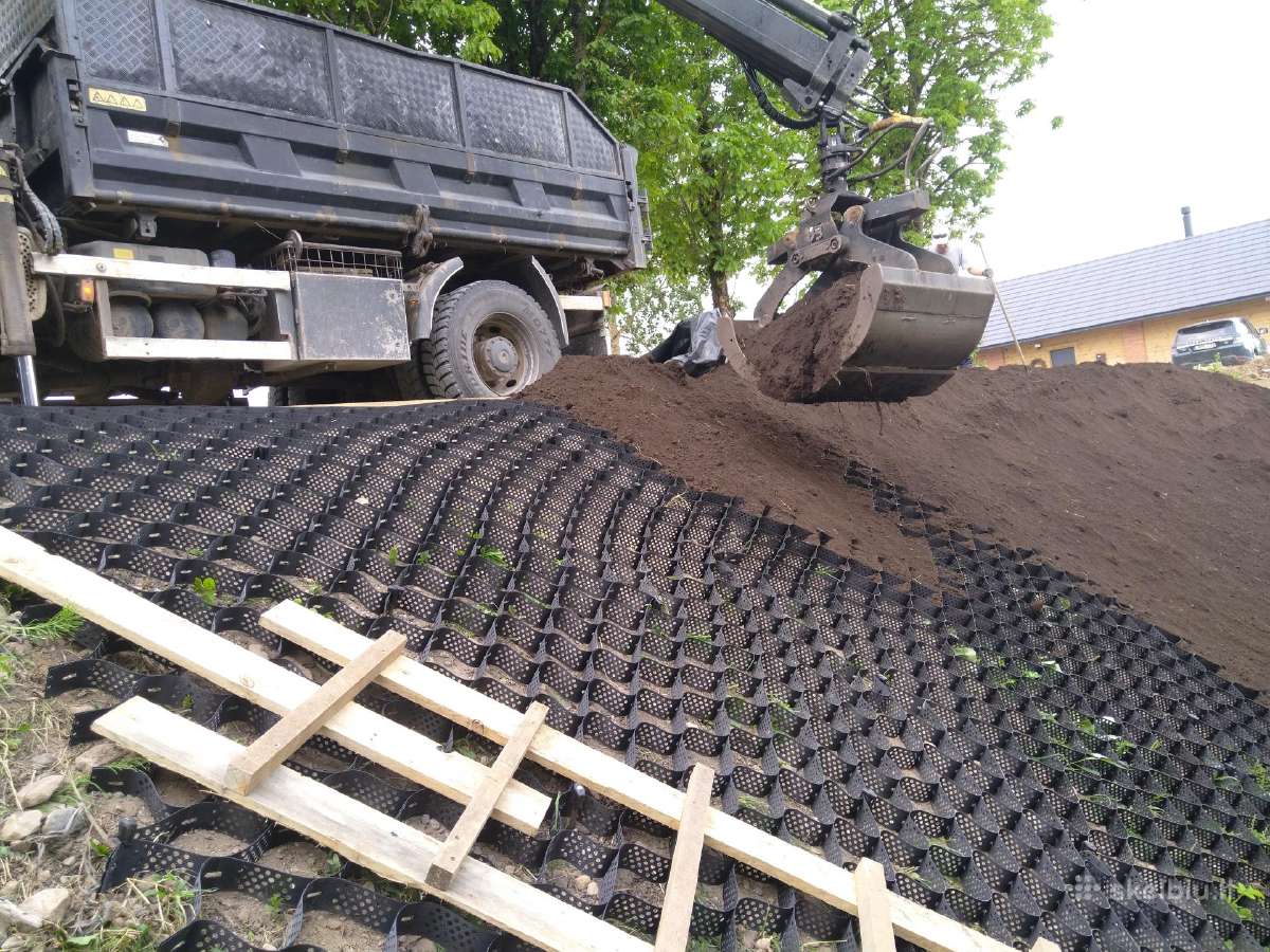 Ekskavatoriaus krautuvo nuoma (Cat 444f2) Molėtai - nuotraukos Nr. 15