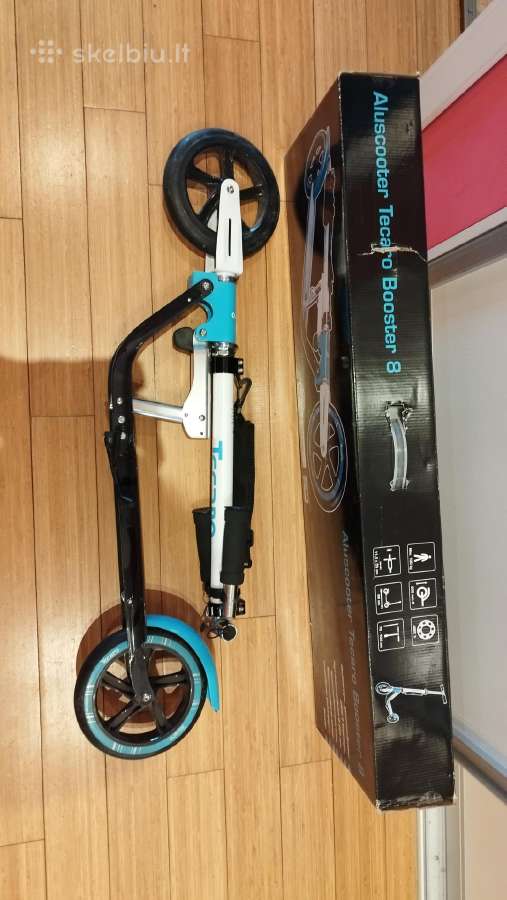 Alu booster Tecaro scooter paspirtukas - nuotraukos Nr. 5