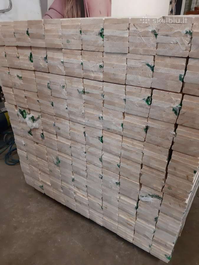 Terasos. Lauko, vidaus dailylentės. Kt. mediena. - nuotraukos Nr. 11