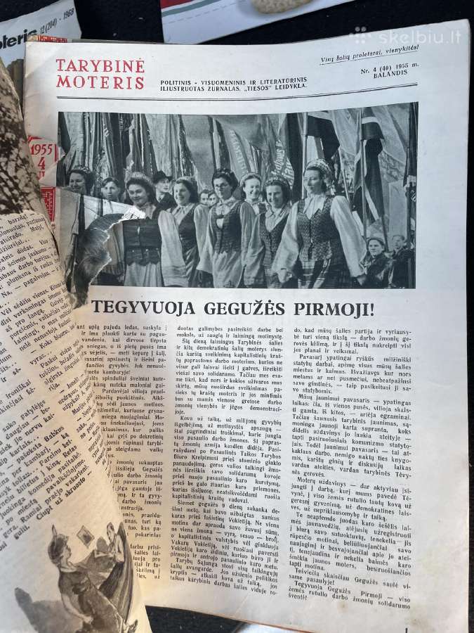 Tarybinė moteris. Žurnalai - nuotraukos Nr. 34