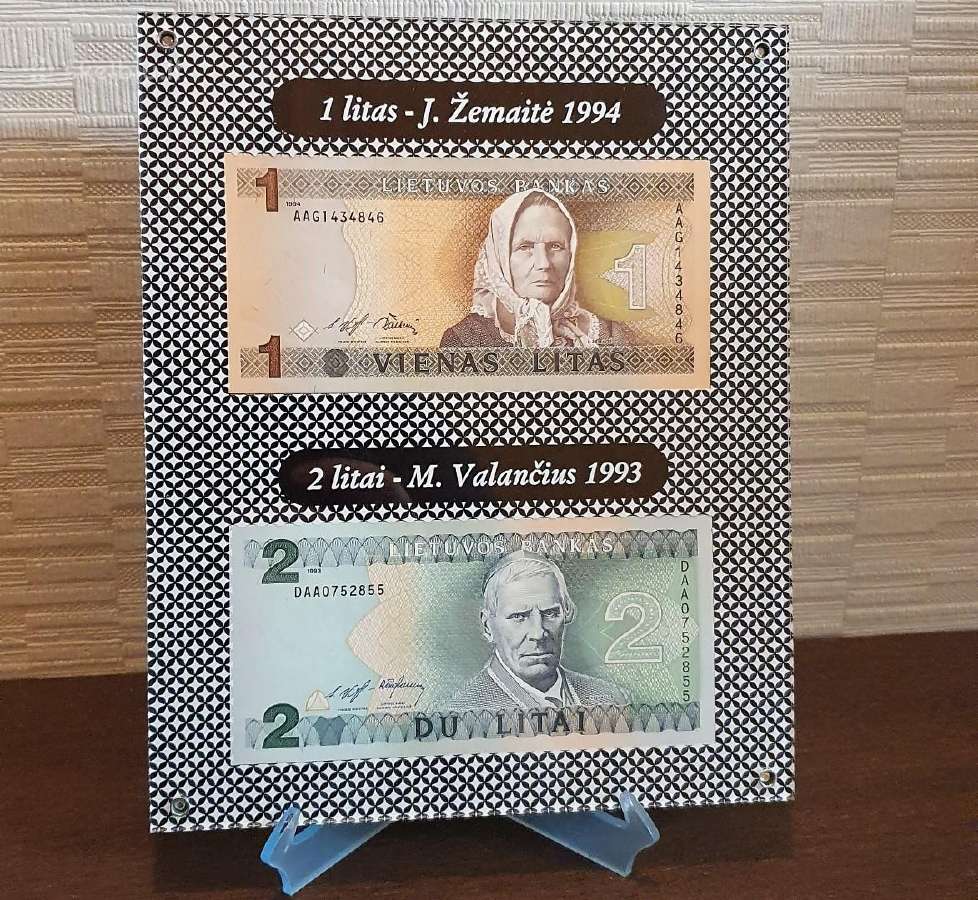 Rėmelis 2 Banknotams Nr. 80