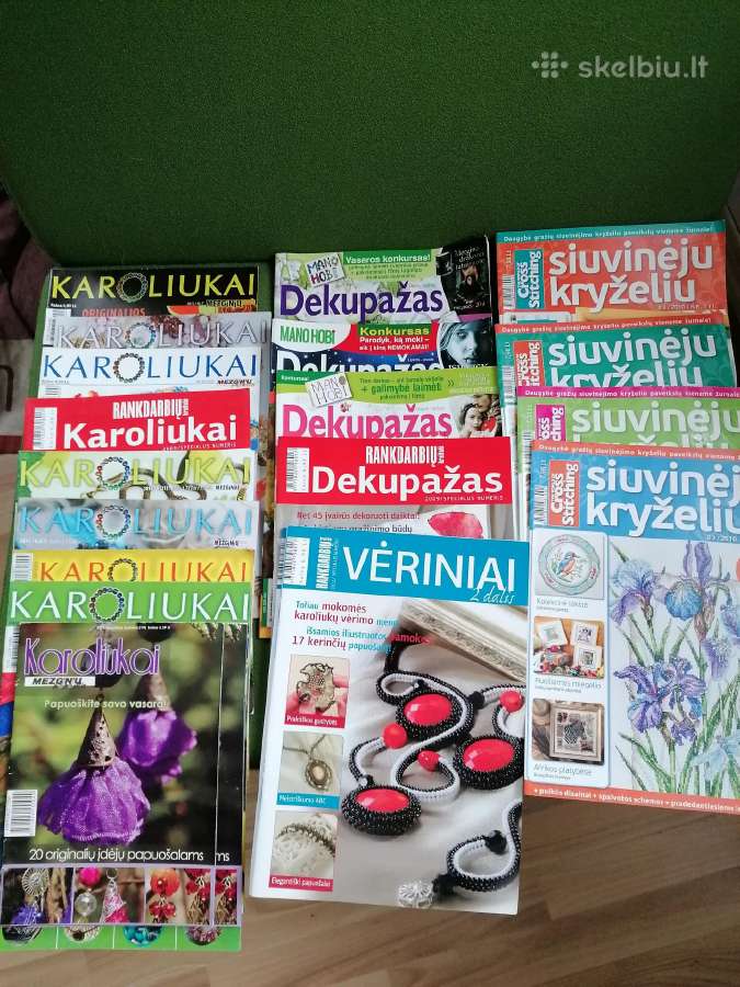 Daug rankdarbių, siuvimo, mezgimo, vėrimo,dekupazo - nuotraukos Nr. 12