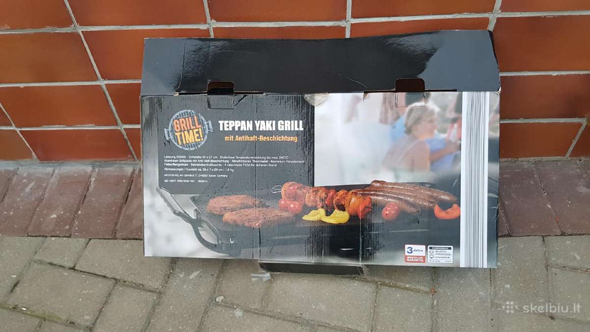 Grilis elektrinis Teppanyaki - nuotraukos Nr. 2