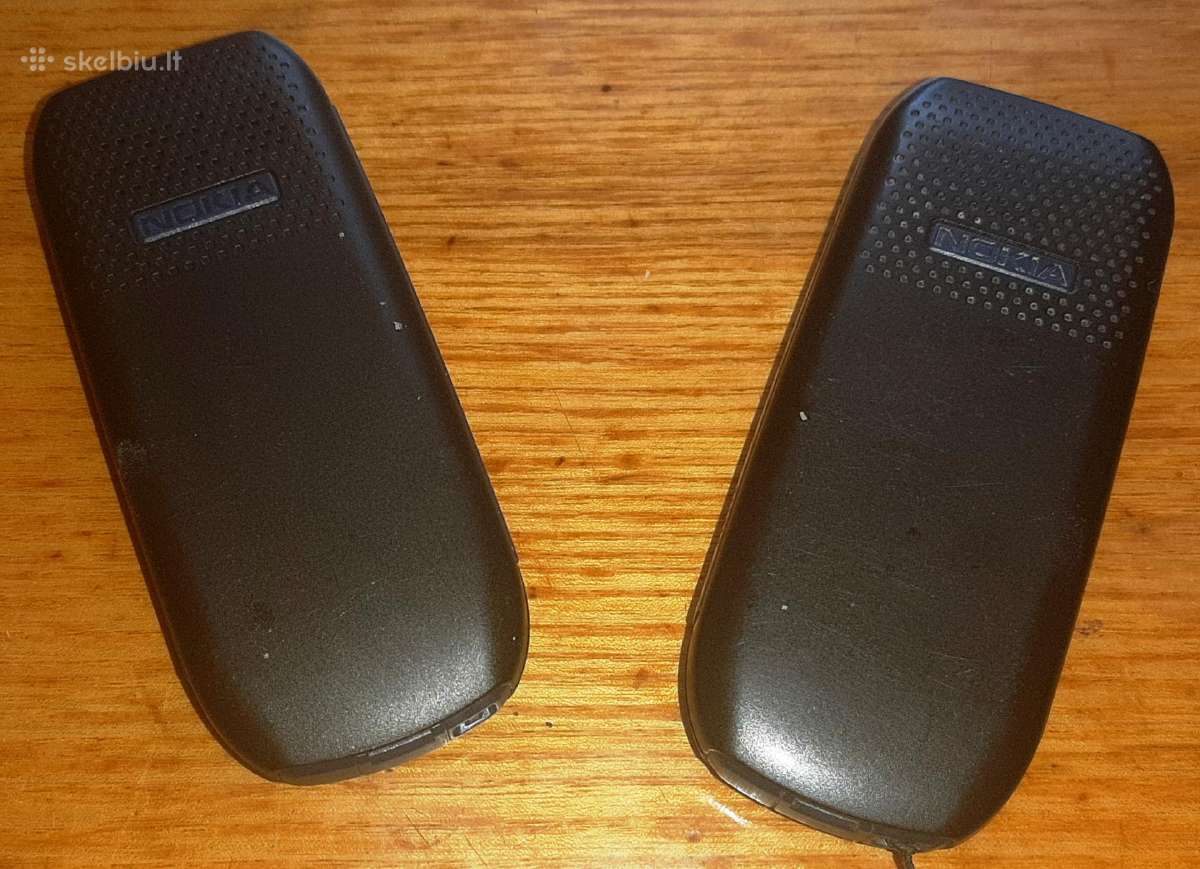 Du Nokia 1616 -2 mobilieji telefonai - nuotraukos Nr. 3