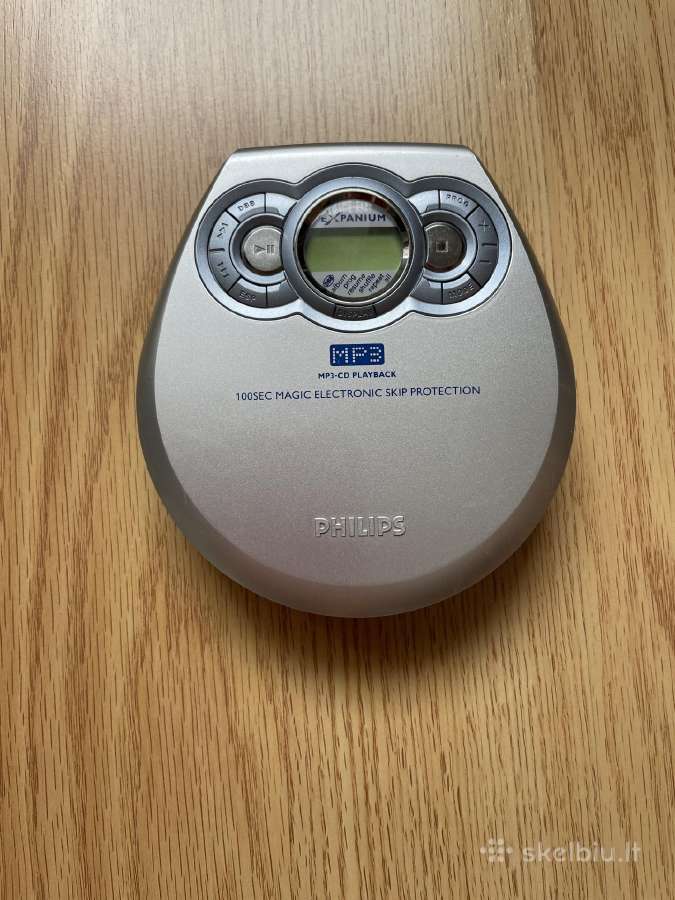 Parduodamas nešiojamas Mp3-CD grotuvas Philips