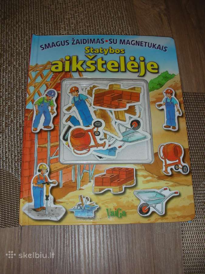 Knygelė su magnetukais