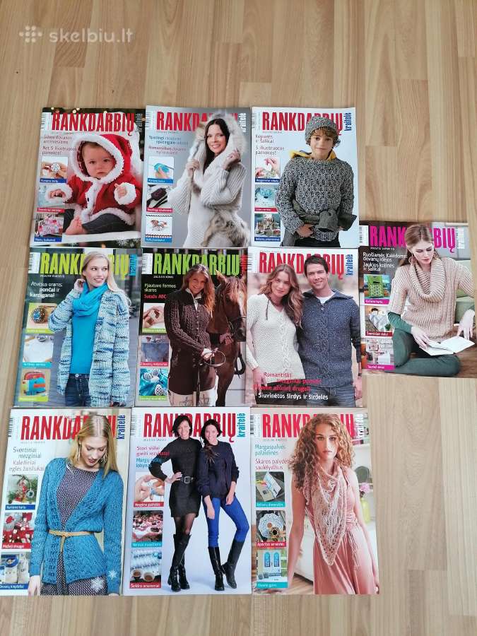 Žurnalai rankdarbiai, nerimas, mezgimas - nuotraukos Nr. 12