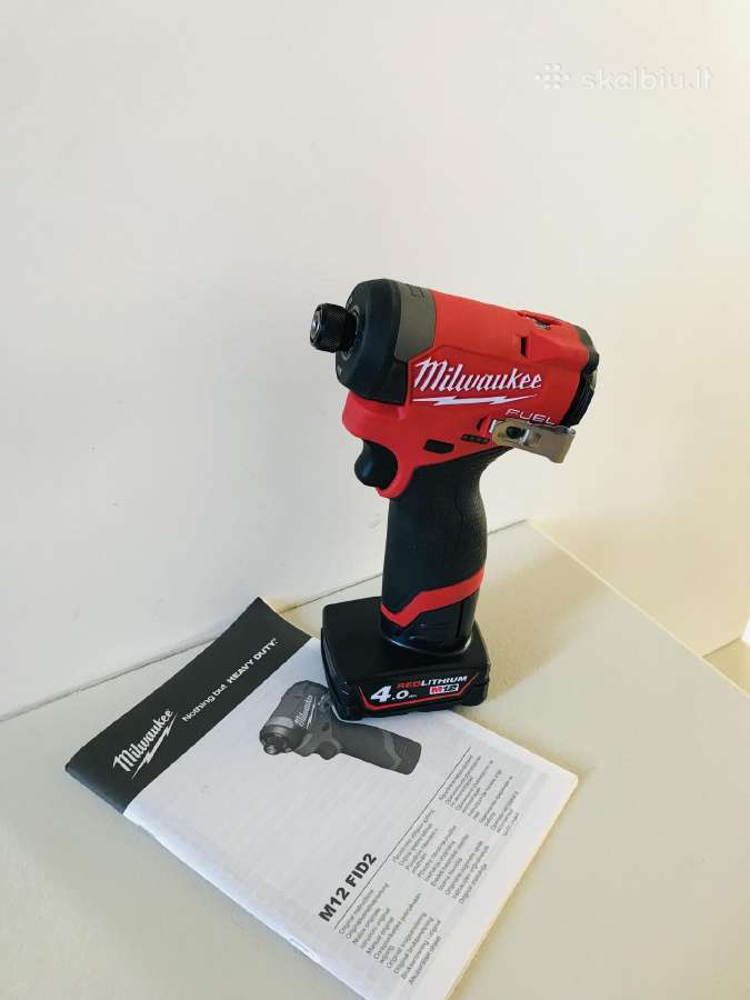 Nauji Originalus Milwaukee M12 / 12v Akumuliatorin - nuotraukos Nr. 3