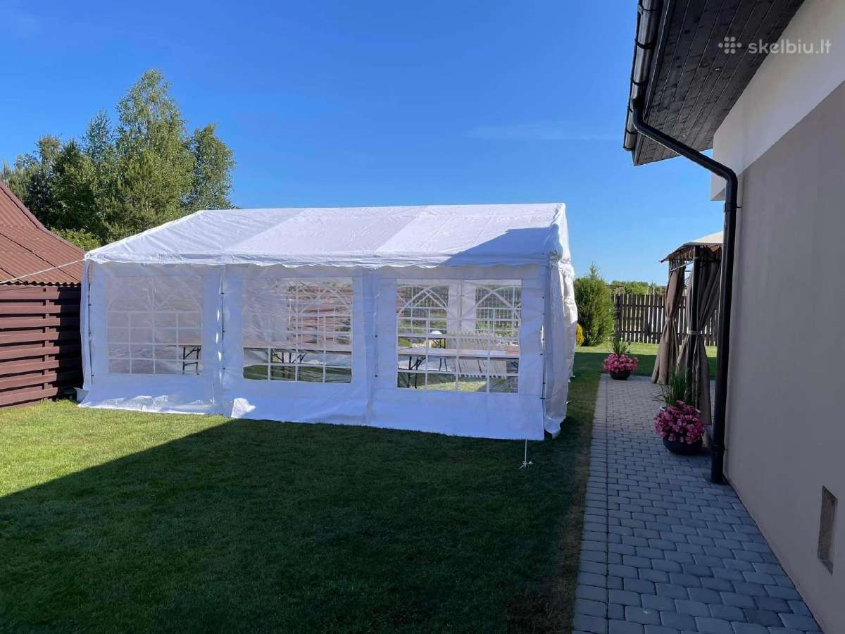 Šventinės palapinės ( paviljono ) 5x10m,5x6 nuoma - nuotraukos Nr. 20