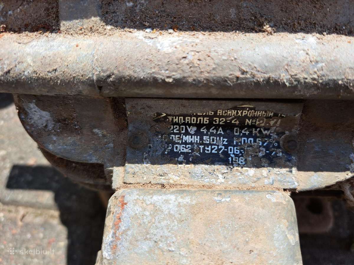 Elektros varikliai vandens siurbliai - nuotraukos Nr. 3