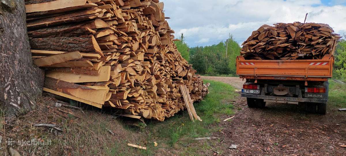 Stambios spygliuočių malkinės atraižos - nuotraukos Nr. 2