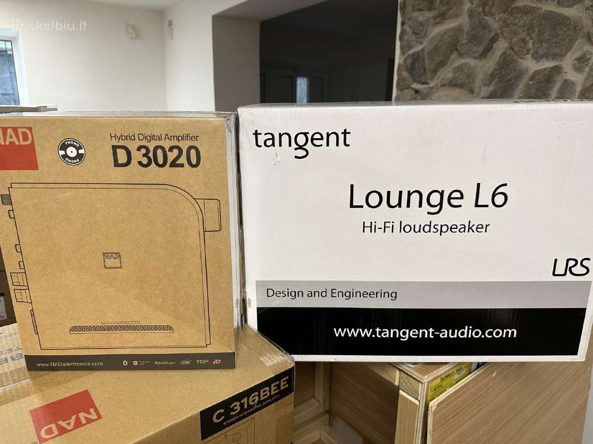 Nad D3020 mazas desktop stiprintuvas su Dac