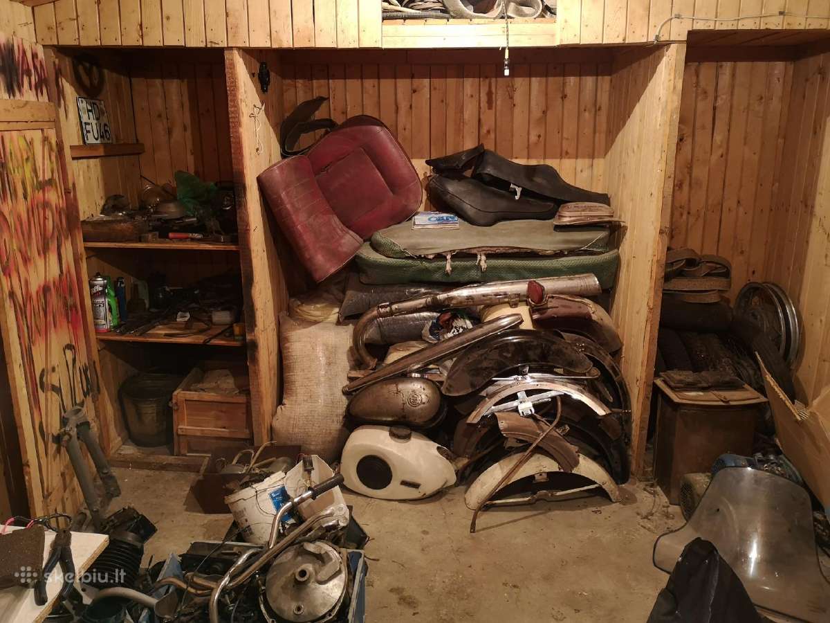 Senoviško motociklo dalys