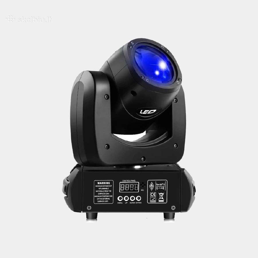 80w LED Beam Efektas Judanti Galva