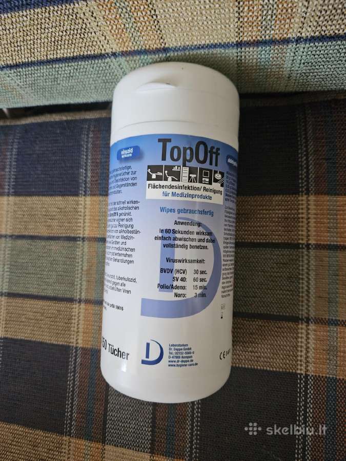 Topoff Dr.deppe N150 Dezifekcinės servetėlės