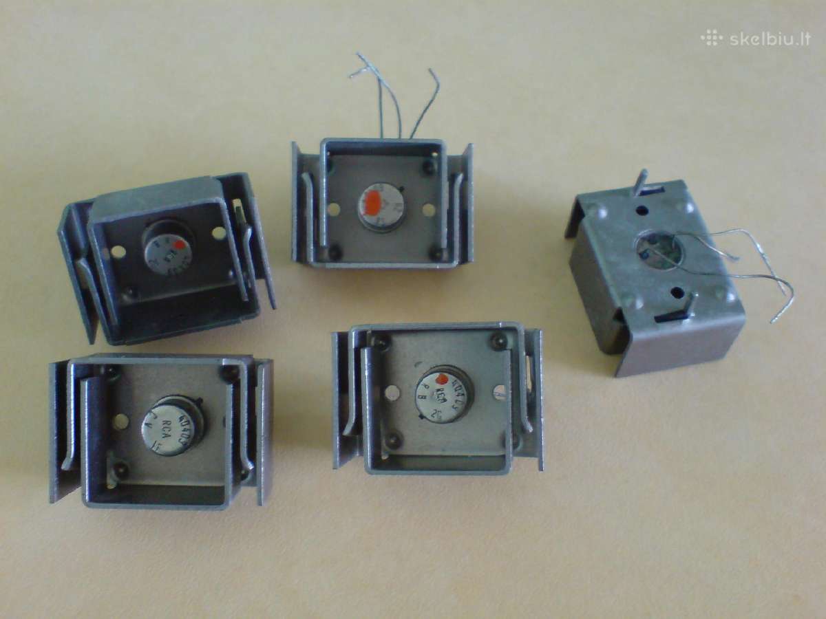Audio tranzistoriai Rca