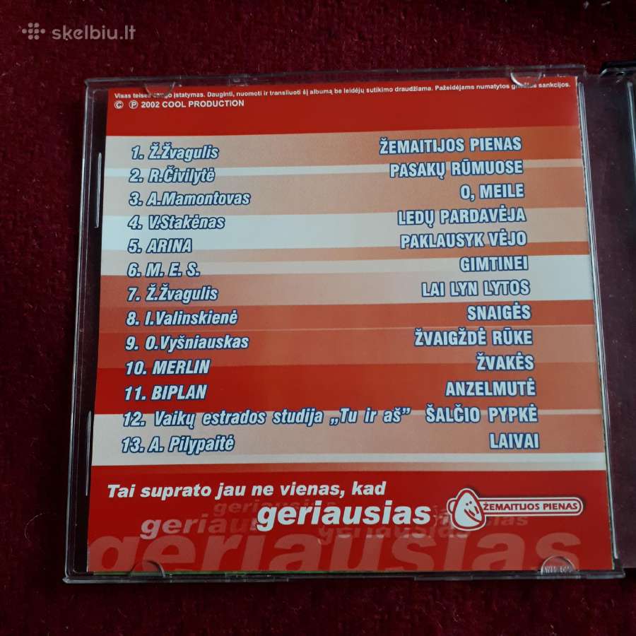 CD Diskas Žemaitijos Pienas - nuotraukos Nr. 2