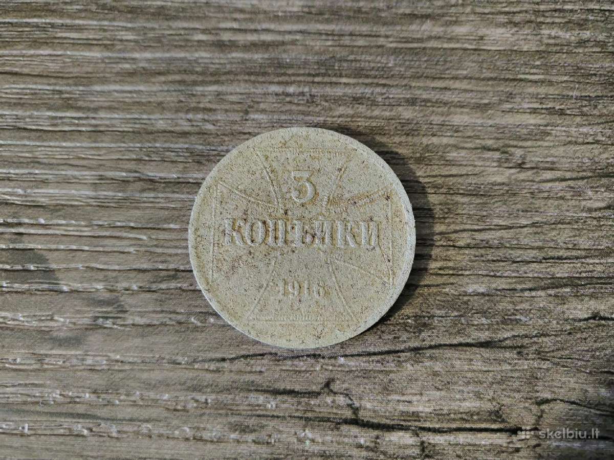 3 Ost kapeikos 1916