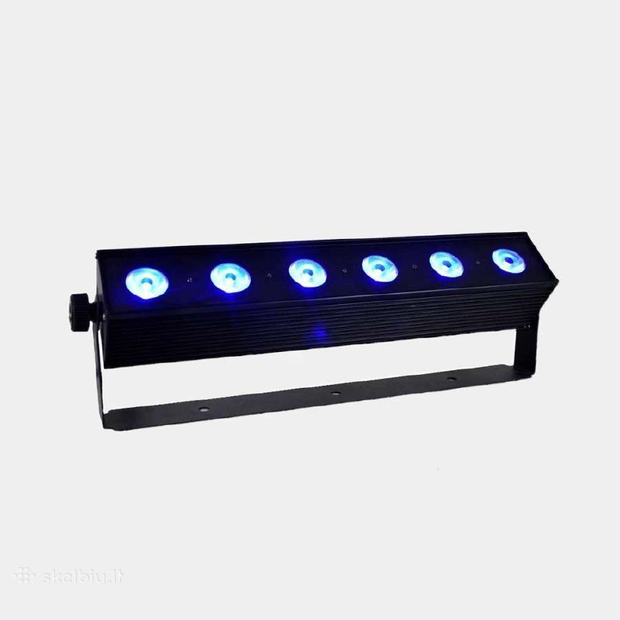 LED Juosta 7x12w Rgbwauv 50cm